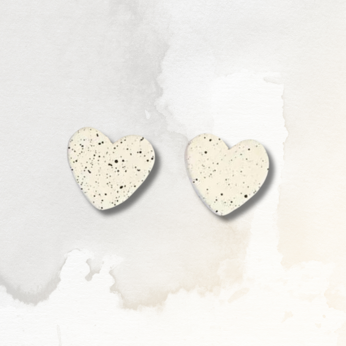 Heart Stud Earrings