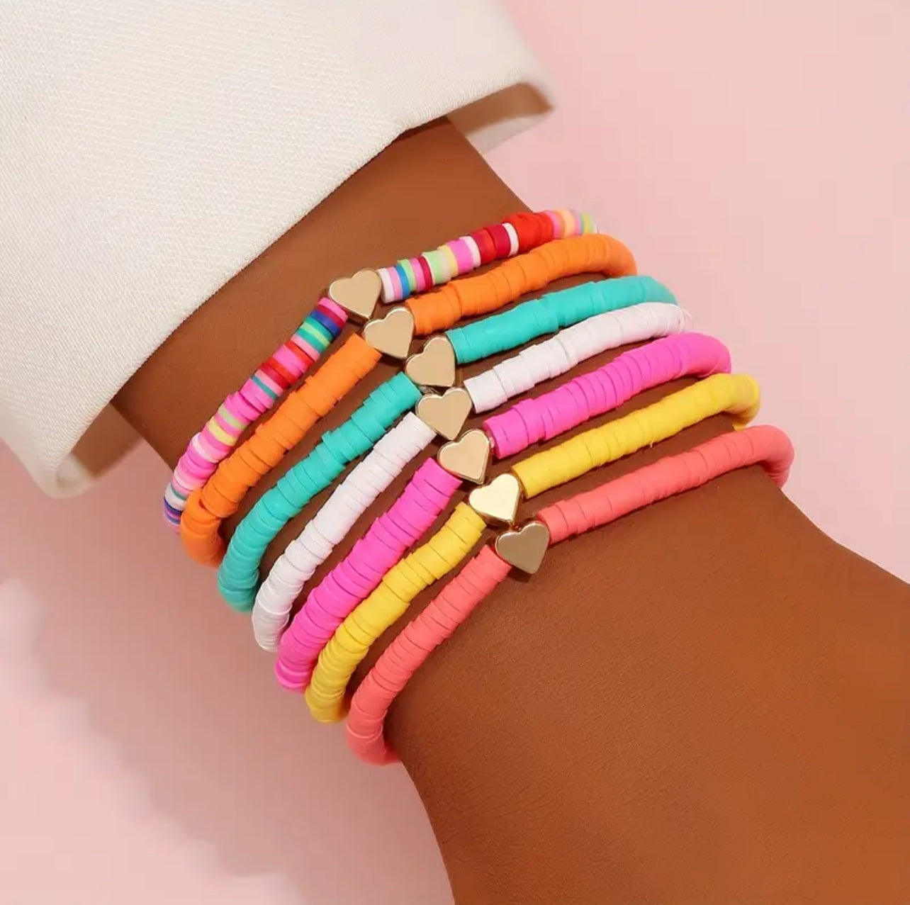 Flat Bead Bracelets