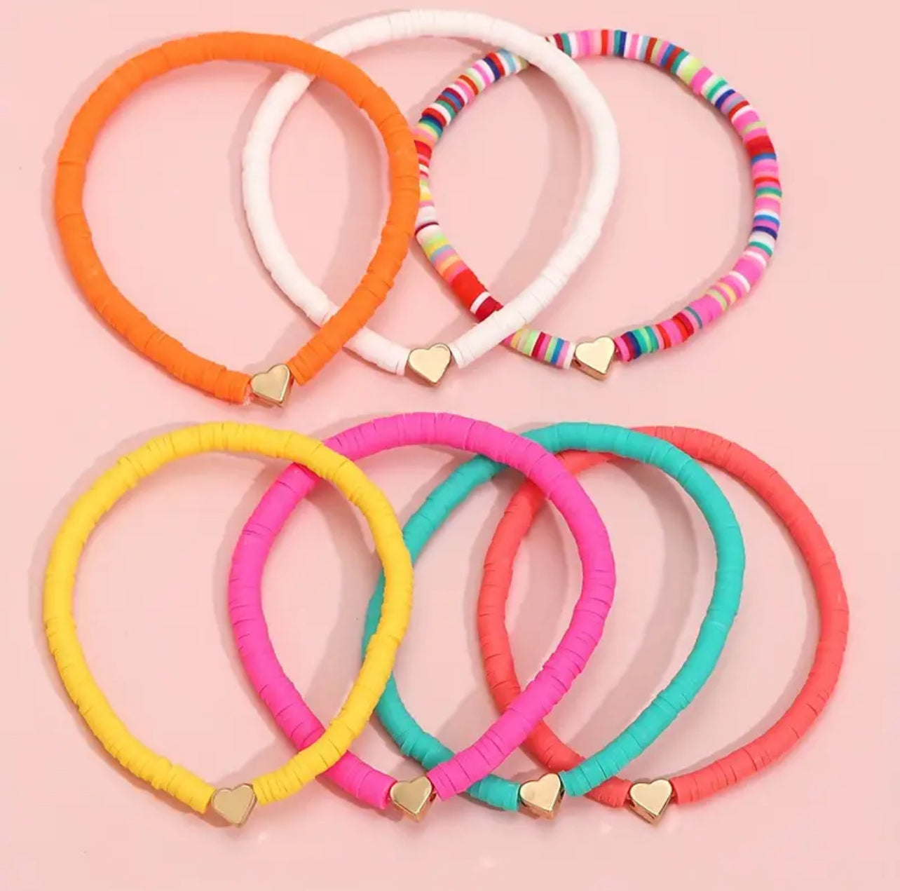 Flat Bead Bracelets